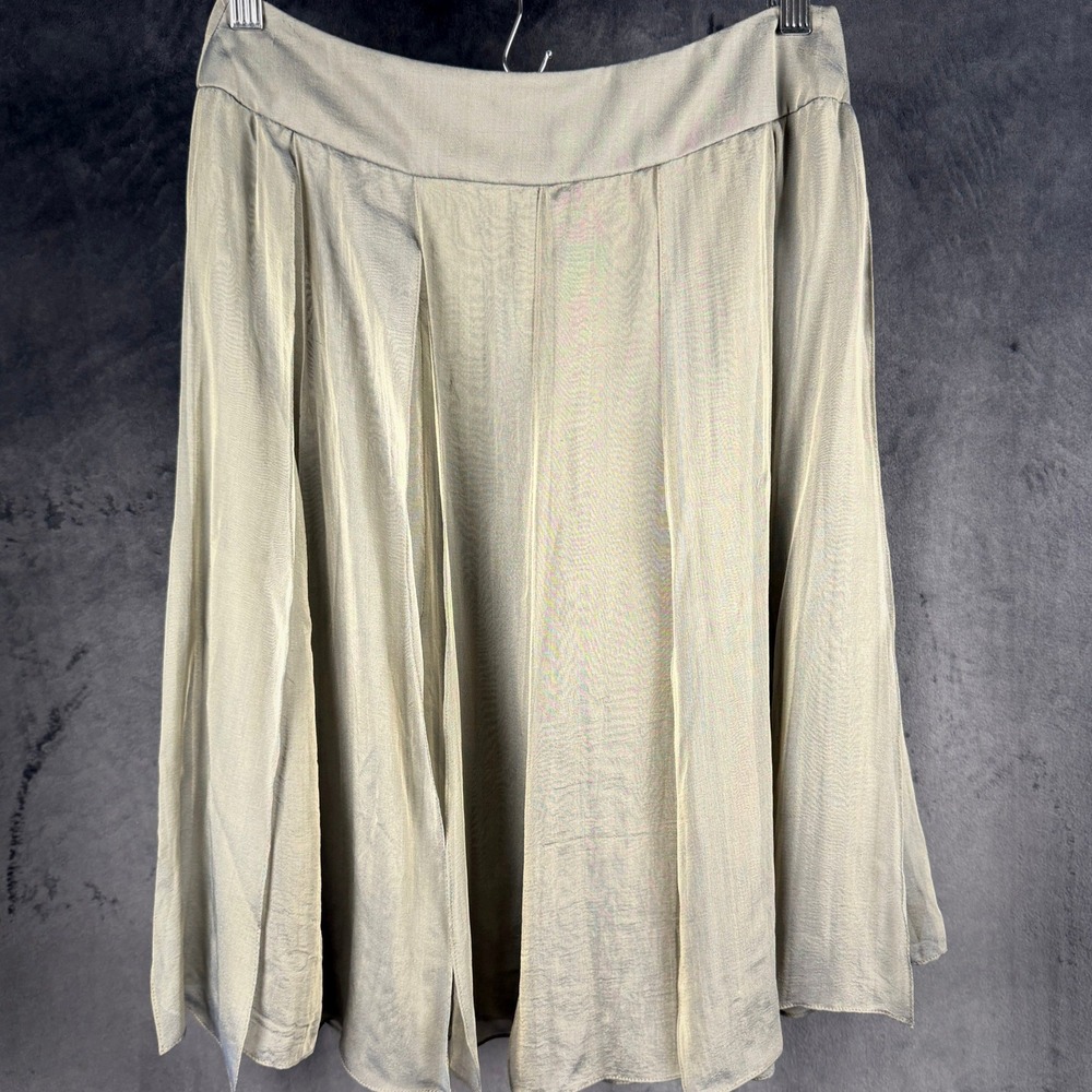 NWT Carmen Marc Valvo Silk Sheer Skirt Whimsigoth Y2K Fairy Grunge Size 4